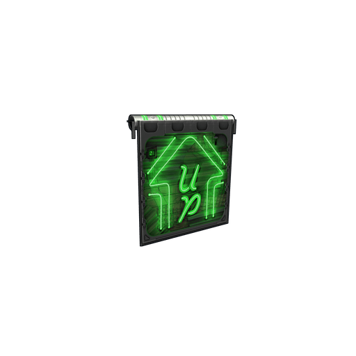 Скин Neon Up Garage Door в Rust