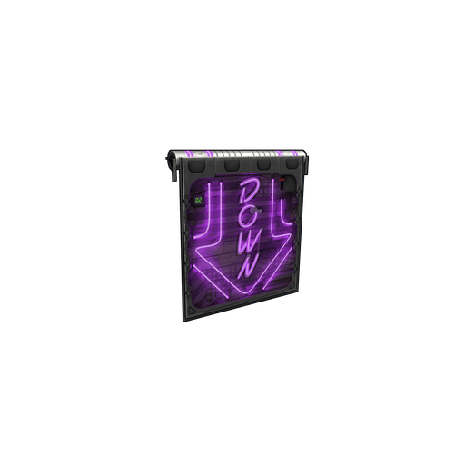Скин Neon Down Garage Door в Rust