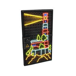 Скин Neon Lighthouse Door