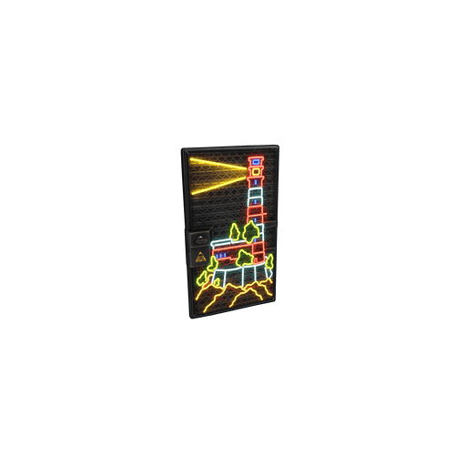 Скин Neon Lighthouse Door в Rust