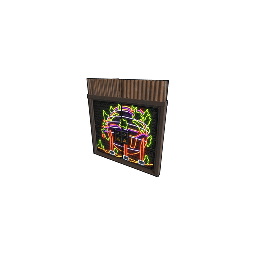 Скин Neon Dome Double Door в Rust