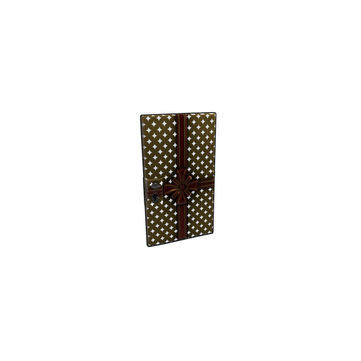 Скин Large Present Sheet Metal Door в Rust