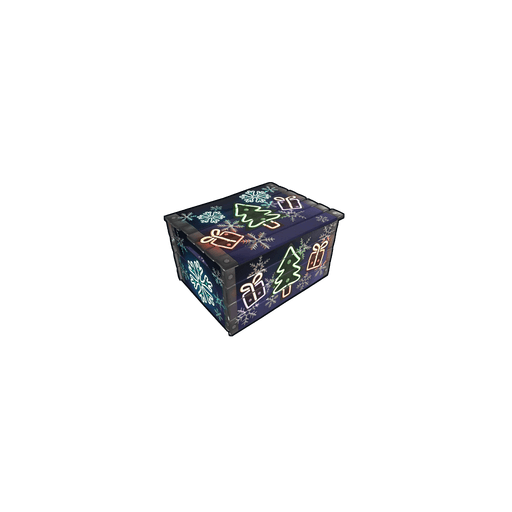 Скин Neon Christmas Small Box в Rust