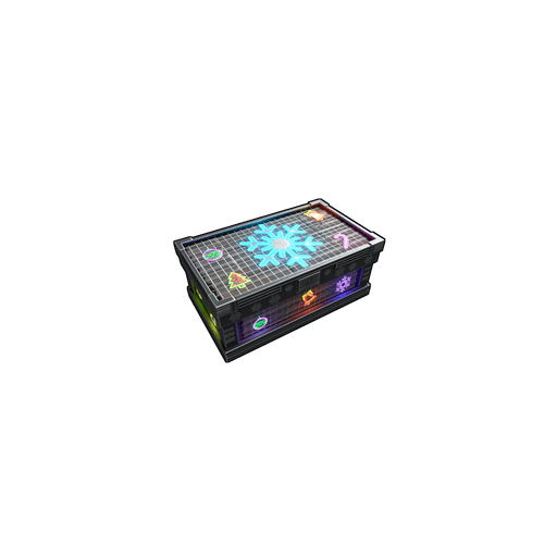 Скин Neon Snowflake Large Box в Rust