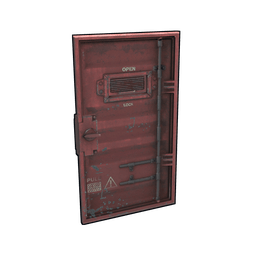 Скин Red Armored Container Door