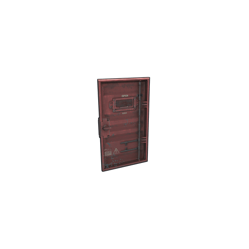 Скин Red Armored Container Door в Rust