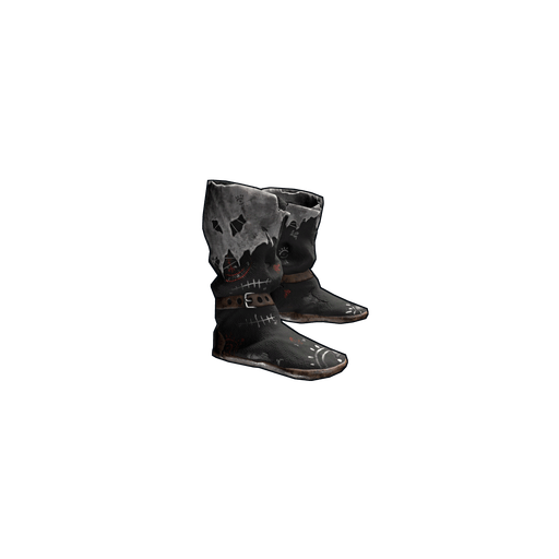 Скин Cursed Hide Shoes в Rust