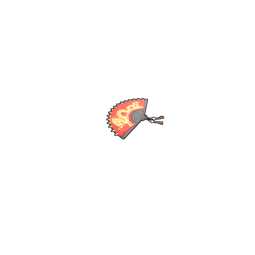 Скин Dragon Fan Rug в Rust