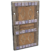 Adobe Decorative Door