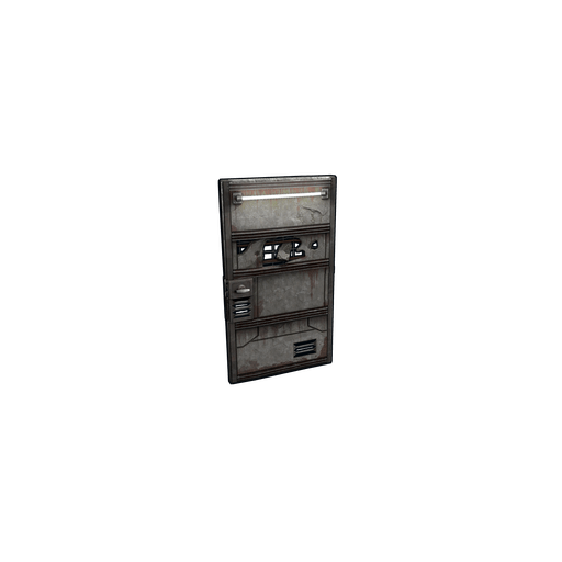 Скин Brutalist Sheet Metal Door в Rust