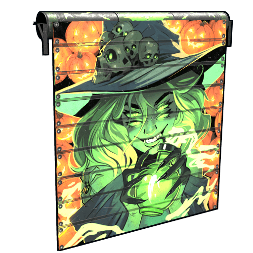 The Spell Garage Door
