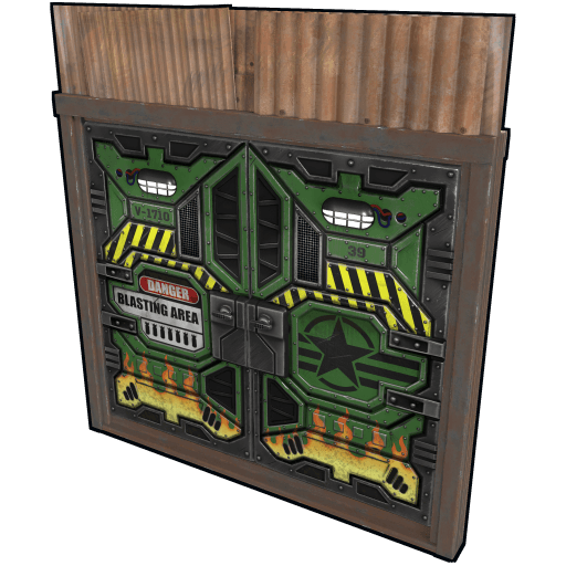 Sheet Metal Double Door