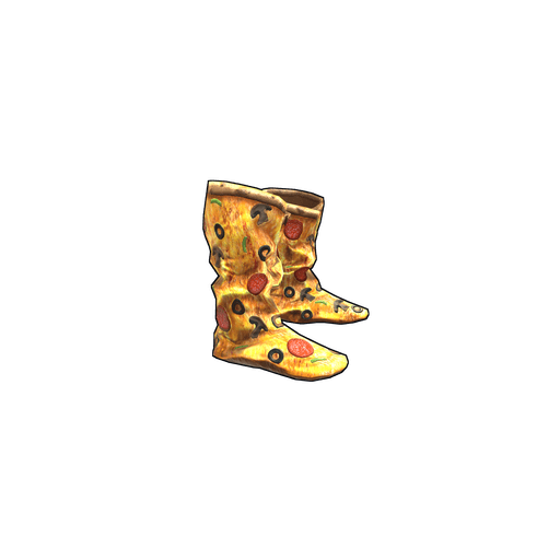 Скин Pizza Hide Shoes в Rust