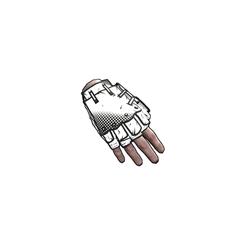 Скин Comics Roadsign Gloves в Rust