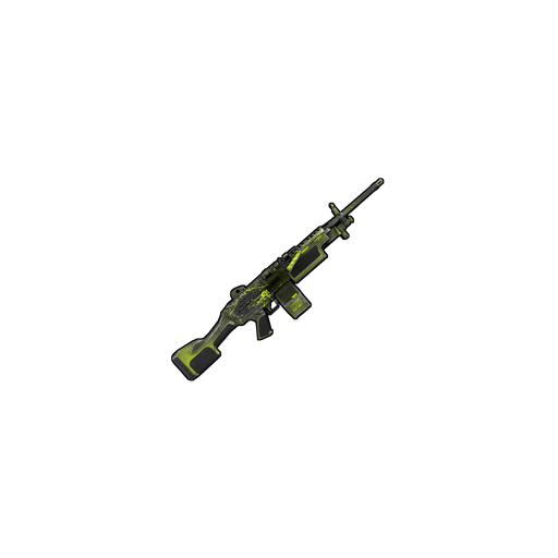 Скин Toxic Wolf M249 в Rust