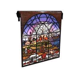 Скин Monuments Glass Garage Door