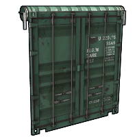 Shipping Container Garage Door