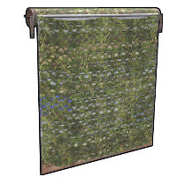 Camouflage Net Garage Door