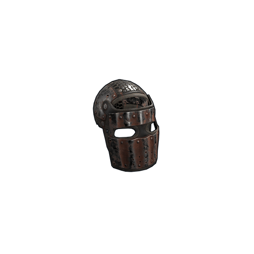 Скин Corrugated Steel Facemask в Rust