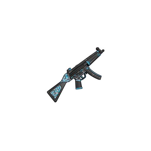 Скин Digital Carbon MP5 в Rust
