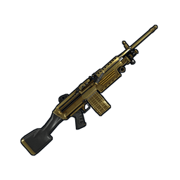 Скин Black Gold M249