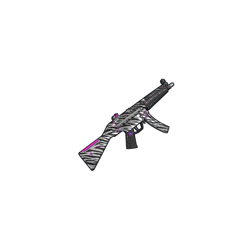 Скин Zebra MP5 в Rust