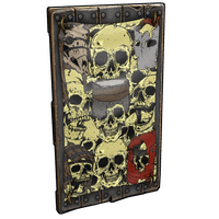 Dead Souls Wooden Door