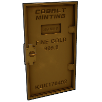 Minted Gold Armored Door