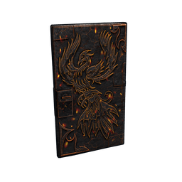 Скин Fire Phoenix Metal Door