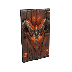 Скин Molten Visage Wood Door