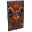Molten Visage Wood Door - image 0