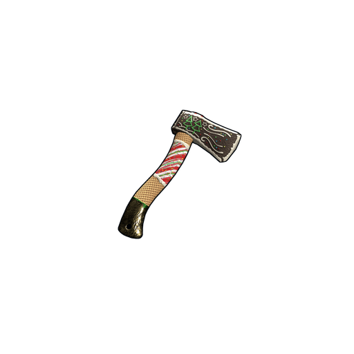 Скин Christmas Candy Hatchet в Rust