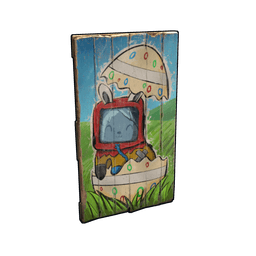Скин Funny Bunny Wood Door