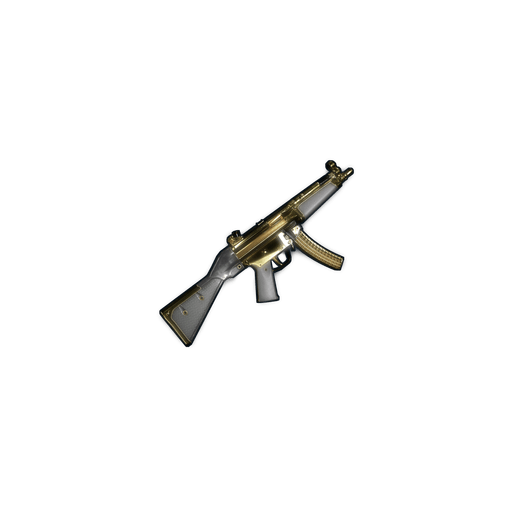 Скин Black Gold MP5 в Rust