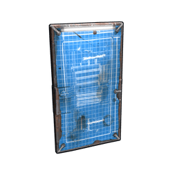 Скин Blueprint Metal Door