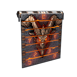 Скин Molten Visage Garage Door