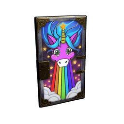Скин Rainbow Pony Metal Door