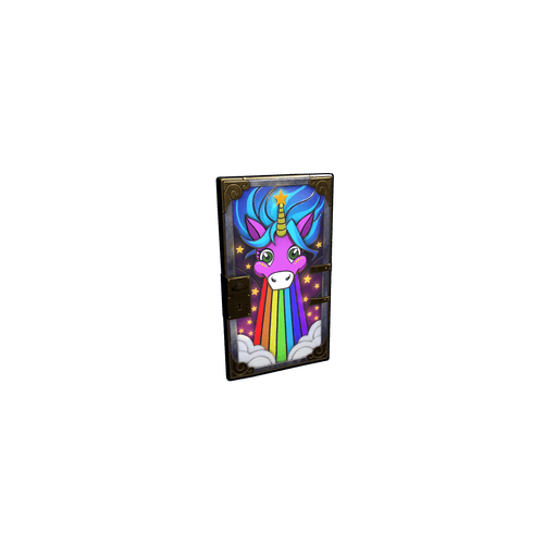 Скин Rainbow Pony Metal Door в Rust