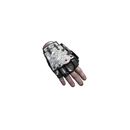 Скин Doodle Roadsign Gloves в Rust