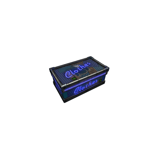 Скин Neon Clothes Storage в Rust
