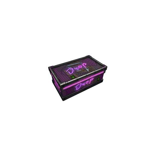 Скин Neon Drop Box Storage в Rust