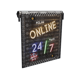 Скин Always Online Garage Door