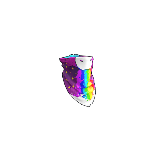 Скин Rainbow Pony Bandana в Rust