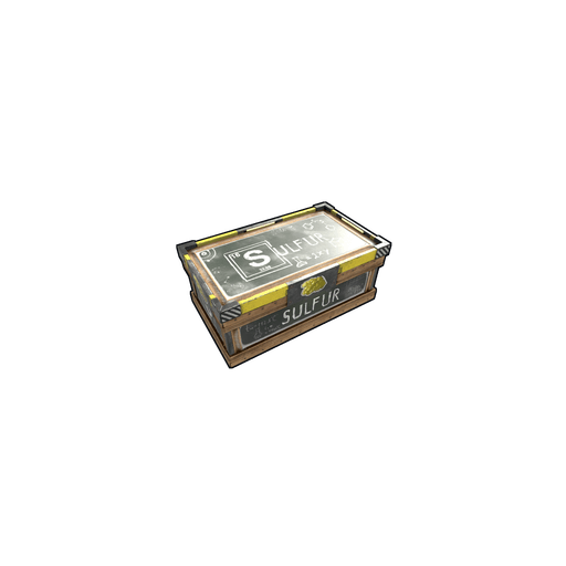 Скин Scientific Sulfur Storage в Rust