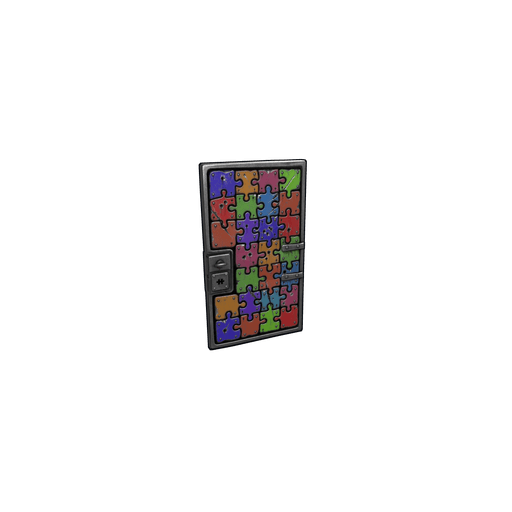 Скин Puzzle Sheet Metal Door в Rust