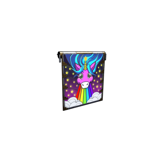 Скин Rainbow Pony Garage Door в Rust