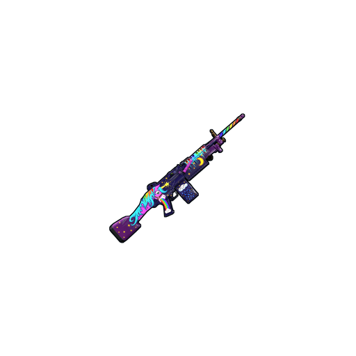 Скин Rainbow Pony M249 в Rust
