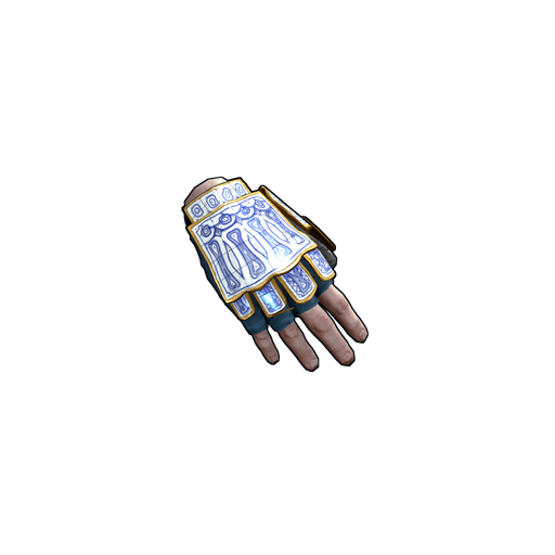 Скин Porcelain Roadsign Gloves в Rust