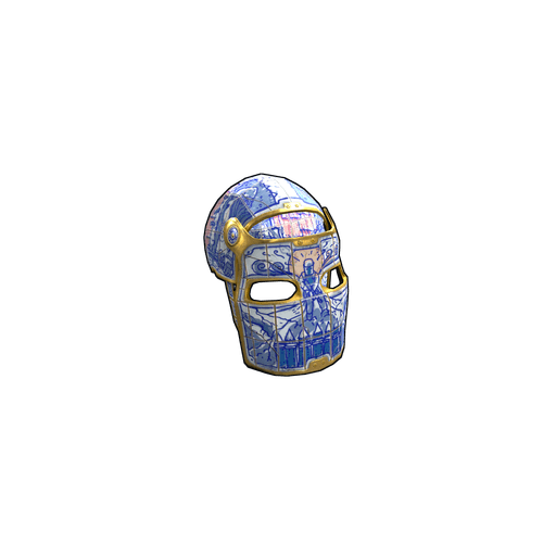Скин Porcelain Facemask в Rust