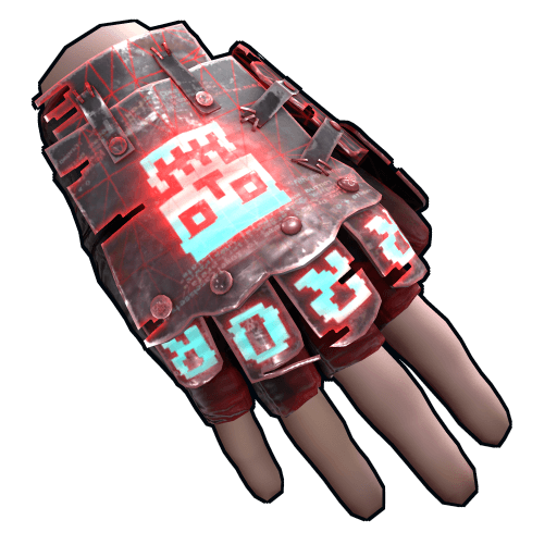 Corrupted Roadsign Gloves
